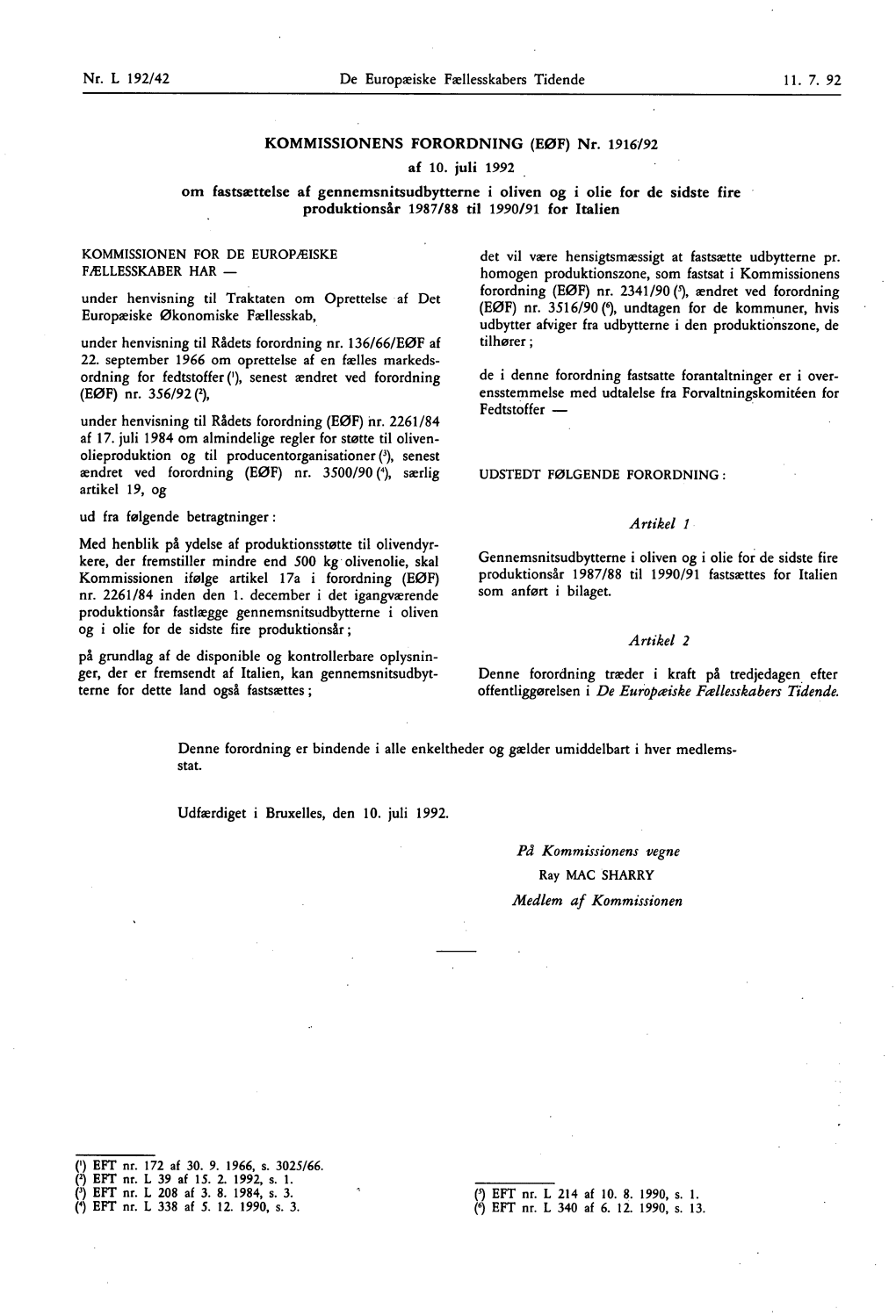 V) EFT Nr. L 338 Af 5. 12. 1990, S. 3
