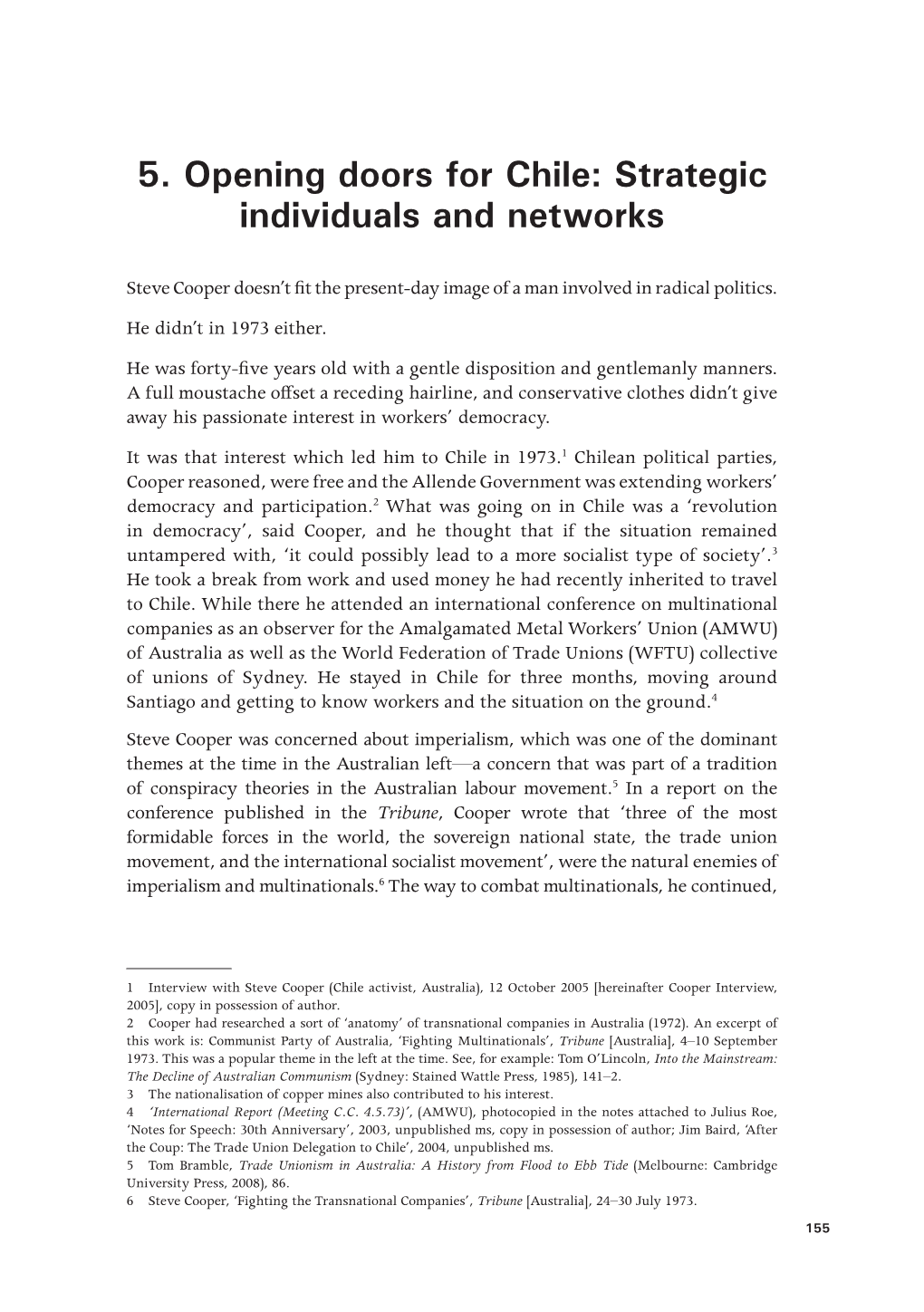 Strategic Individuals and Networks