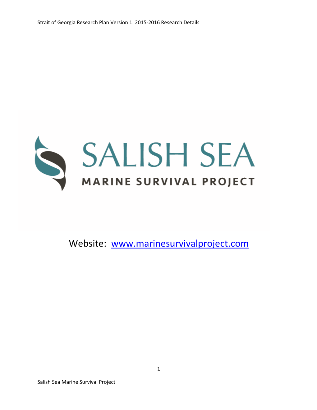 Salish Sea – Strait of Georgia Marine