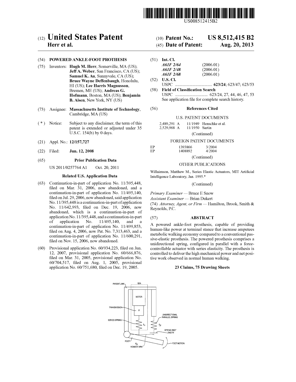 D- MOTION US 8,512.415 B2 Page 2