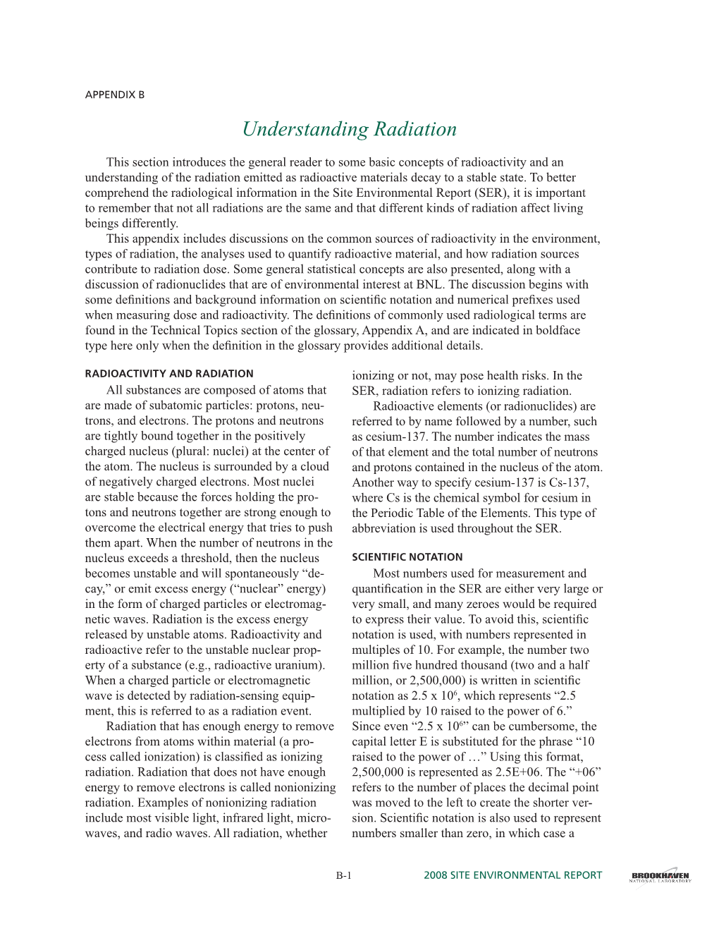 Understanding Radiation