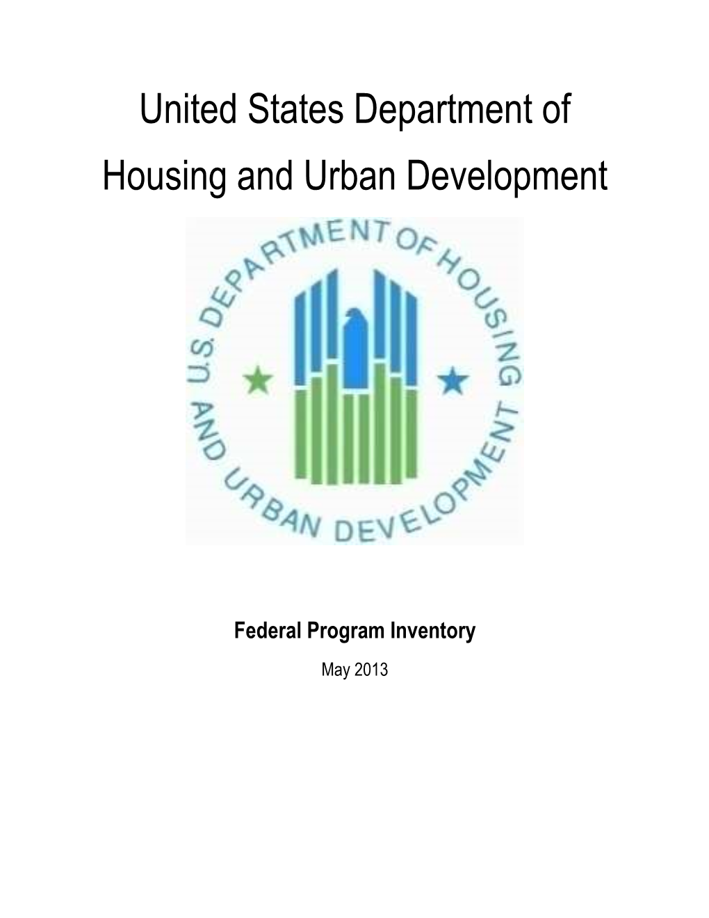 United States Department of Housing and Urban Development