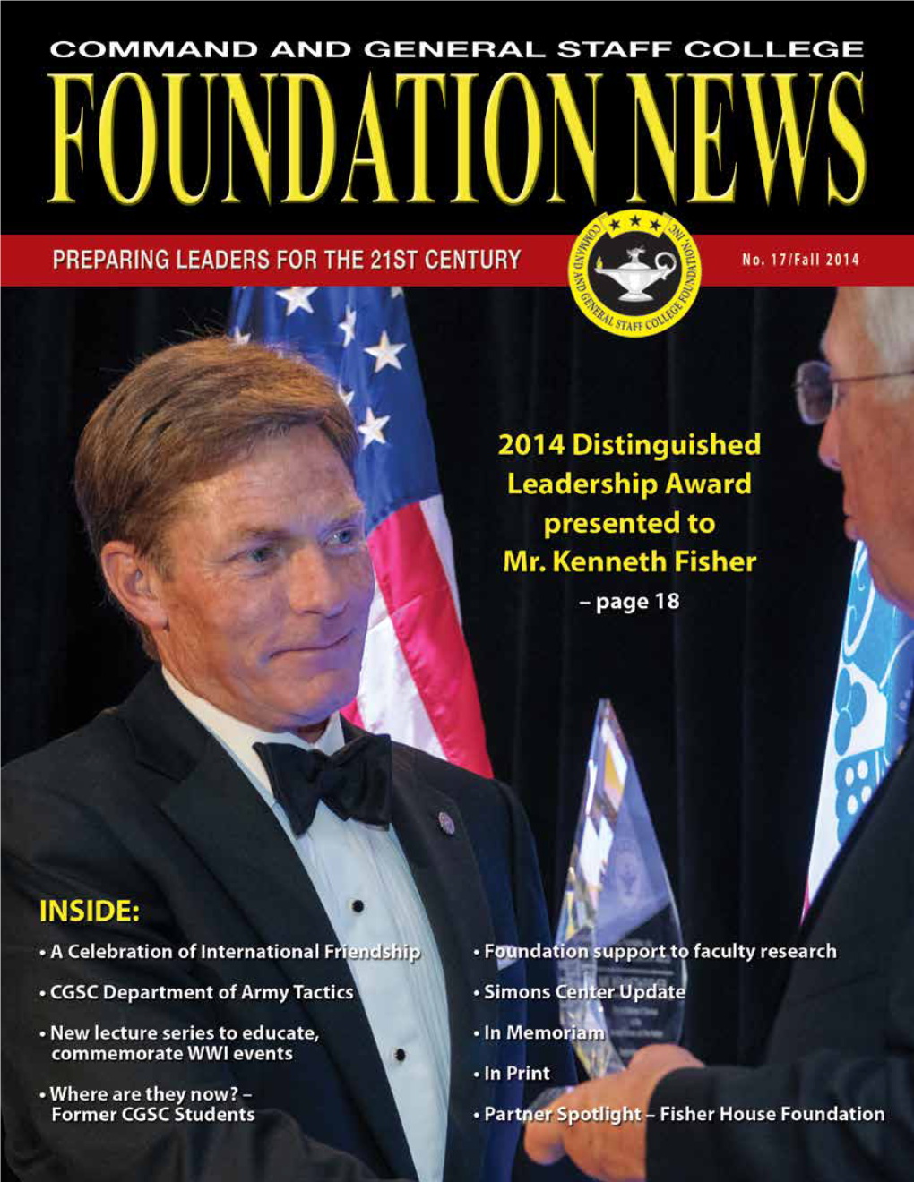 CGSC Foundation News No. 17/Fall 2014