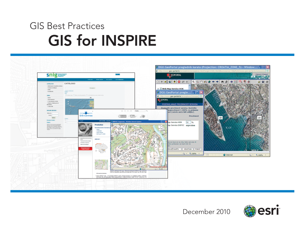 GIS for INSPIRE