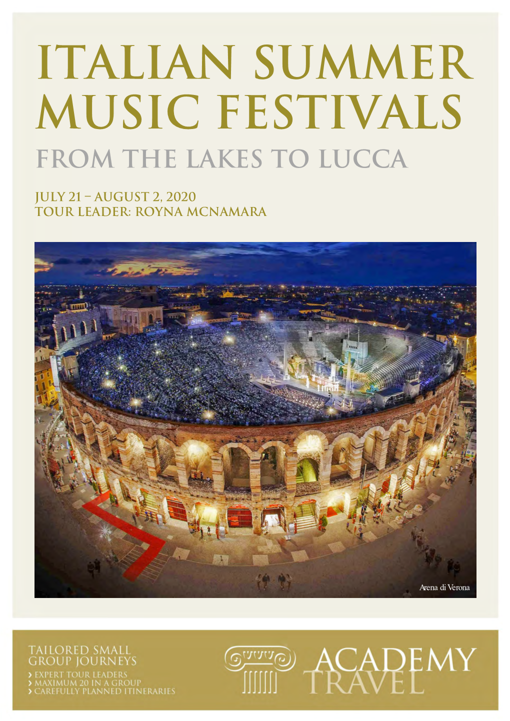 Italian Summer Music Festivals from the Lakes to Lucca