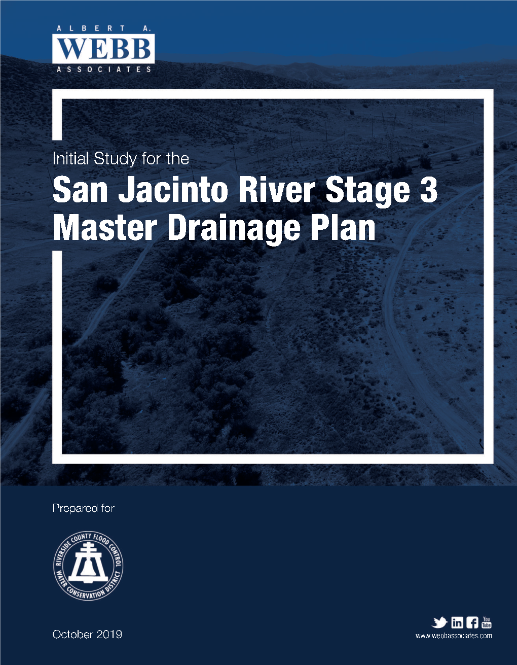 Initial Study for the San Jacinto River Stage 3 Master Drainage Plan
