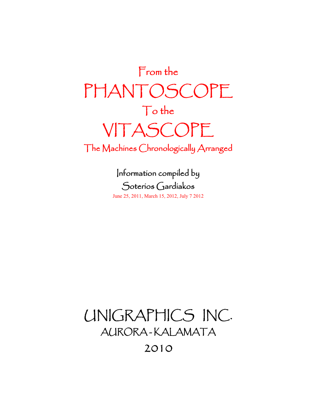 Phantoscope Vitascope