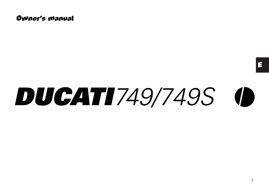 Ducati749/749S