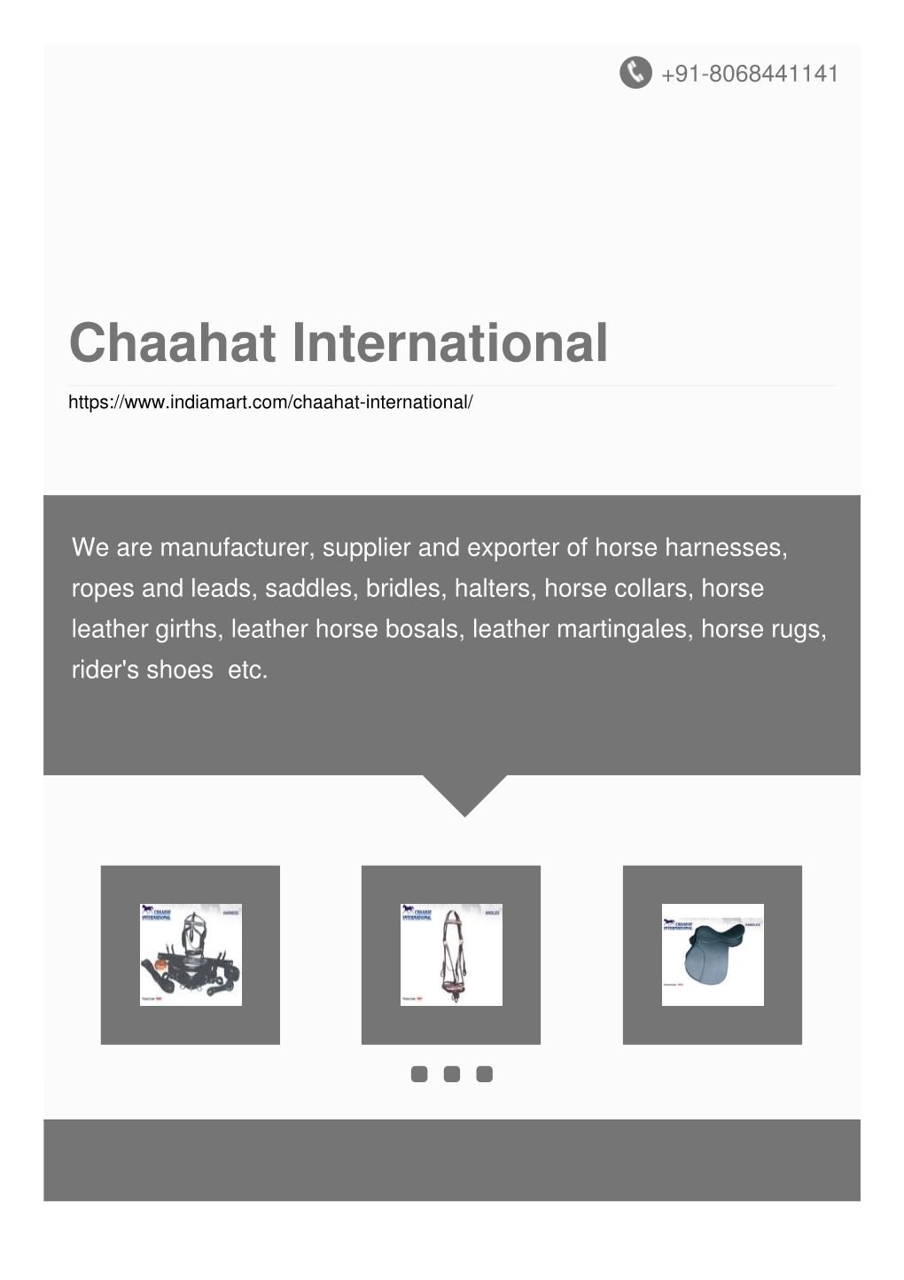 Chaahat International
