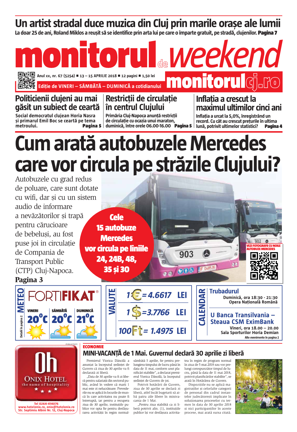 Cum Arată Autobuzele Mercedes Care Vor Circula Pe Străzile Clujului?