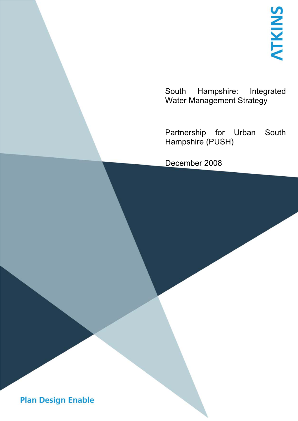 Integrated Water Management Study (2008)