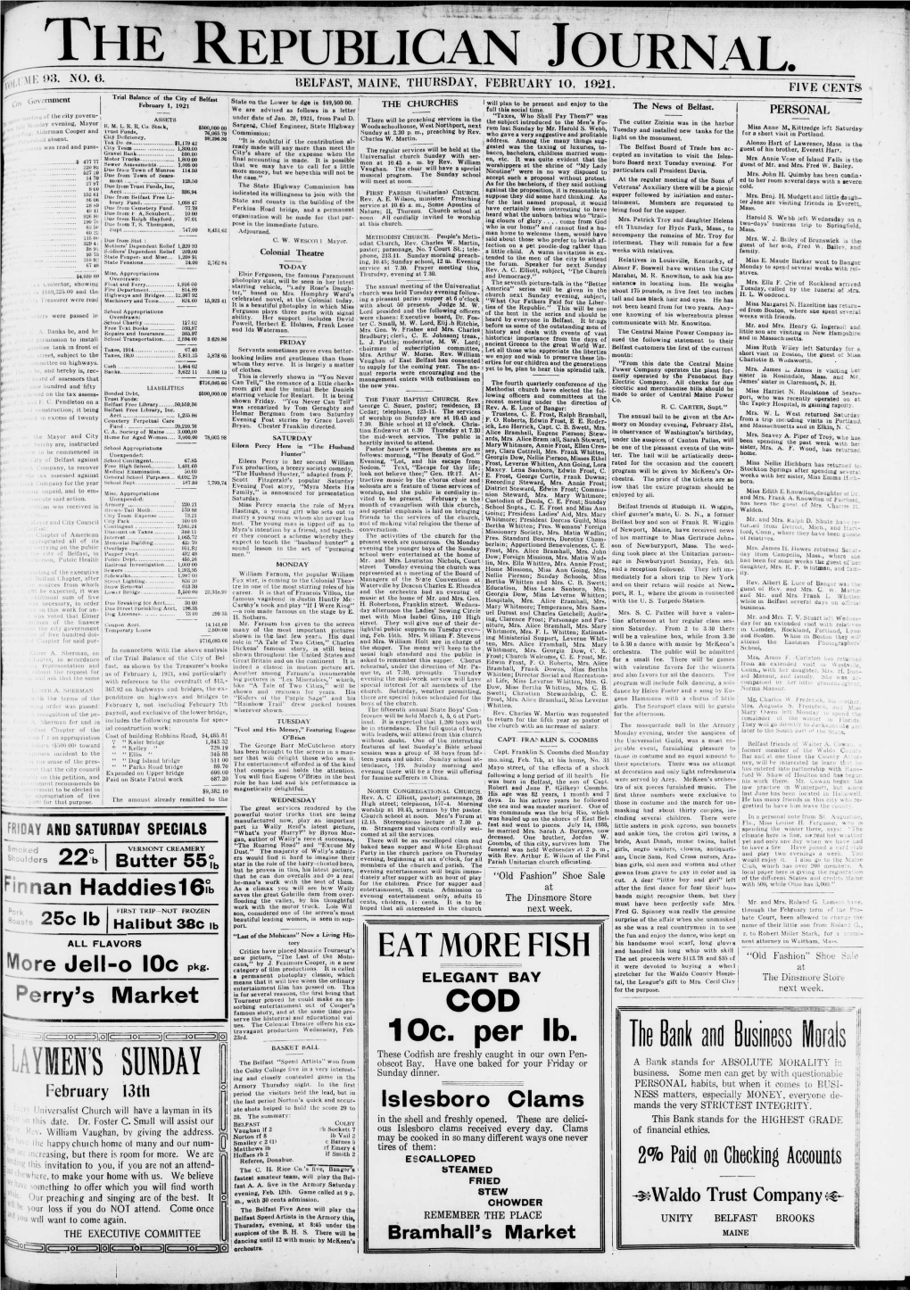 February 10,1921