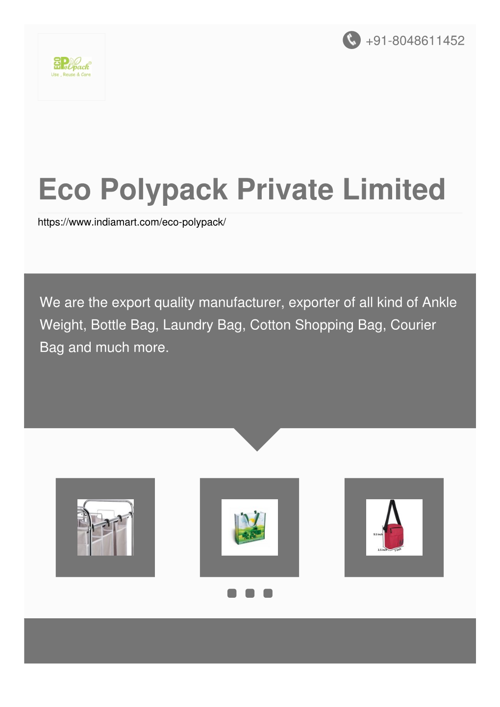 Eco Polypack Private Limited