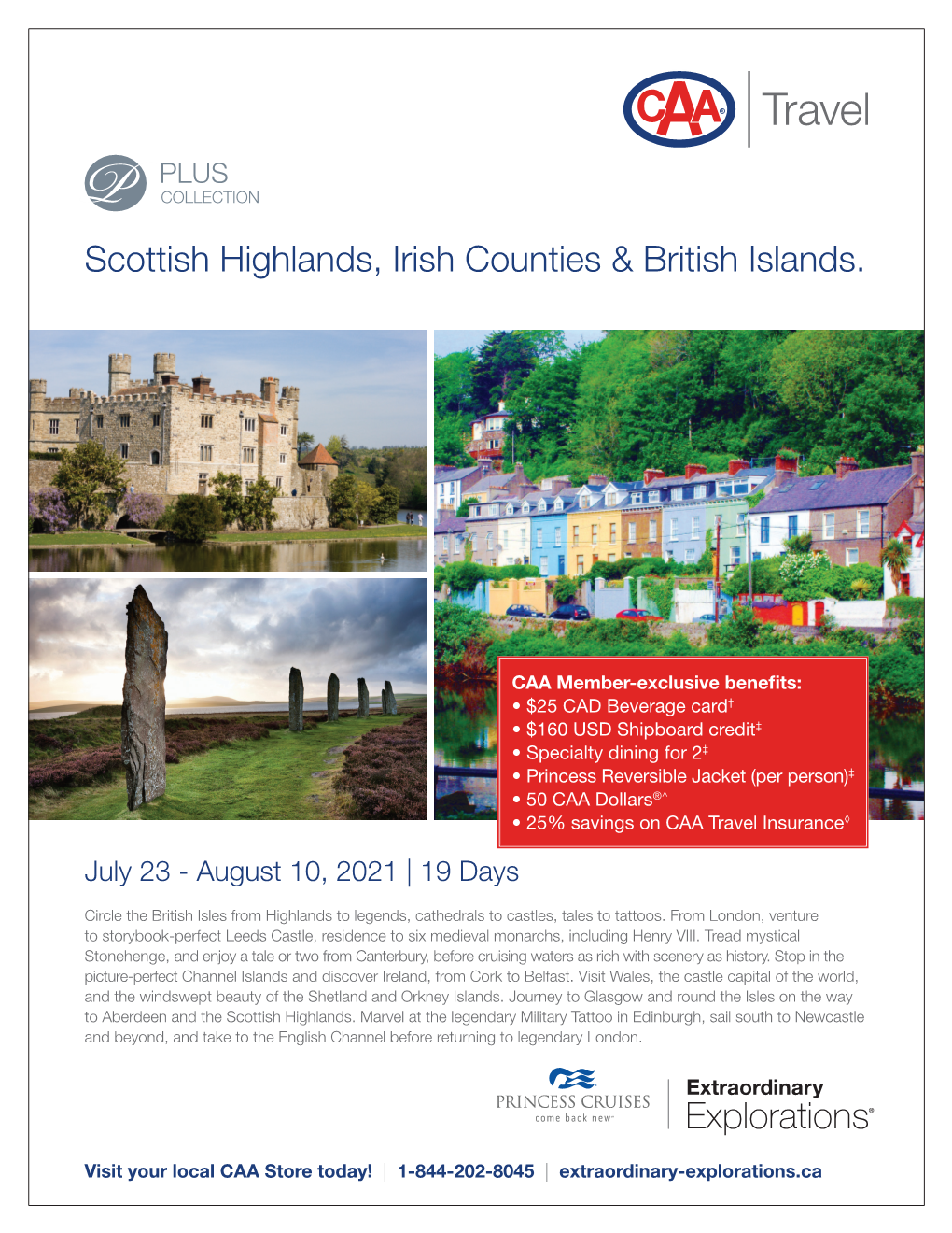 Scottish Highlands, Irish Counties & British Islands