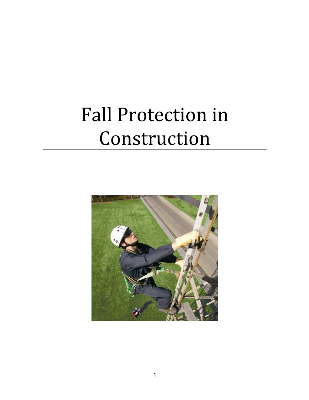 Fall Protection In Construction