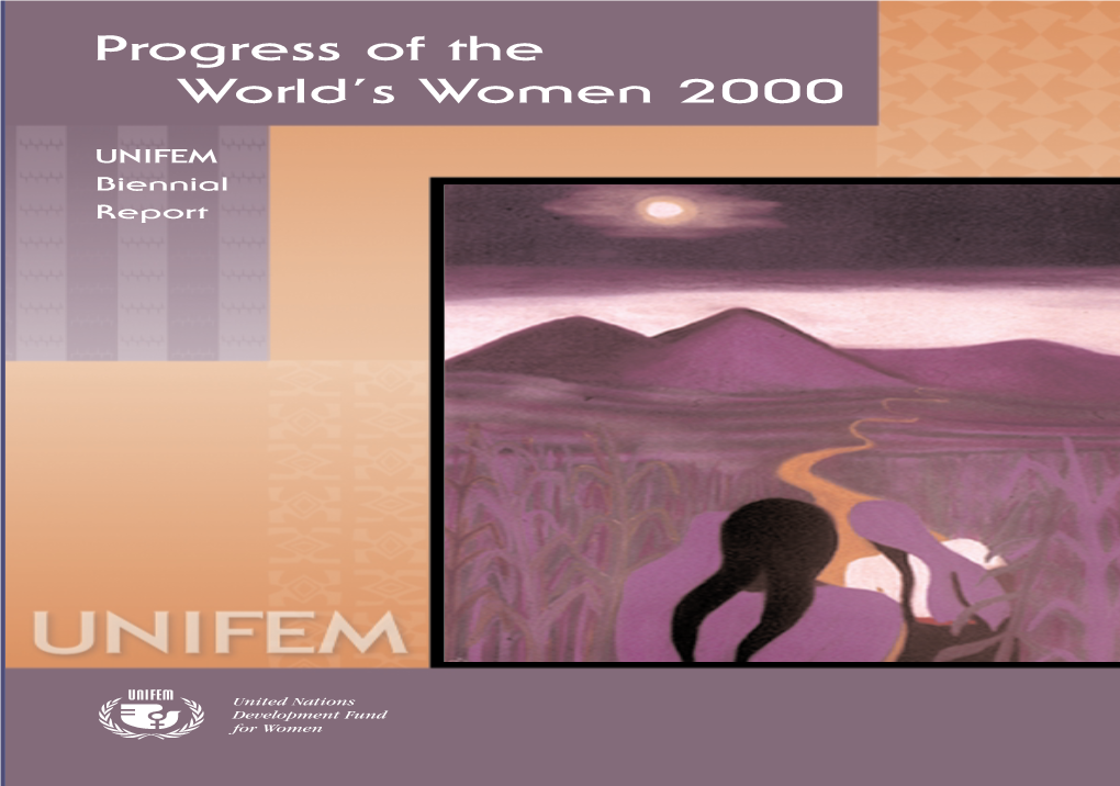 Progress of the World's Women 2000