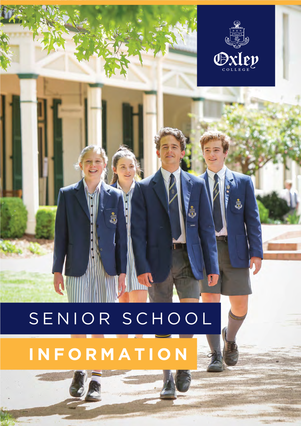 Senior School Information
