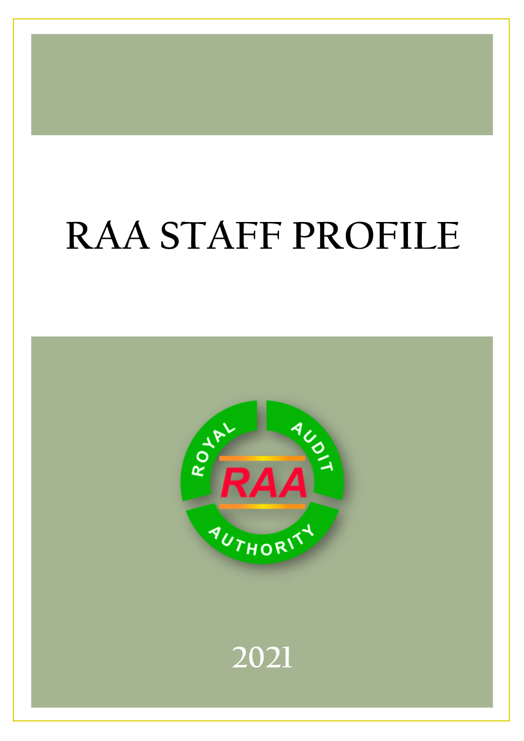 Raa Staff Profile