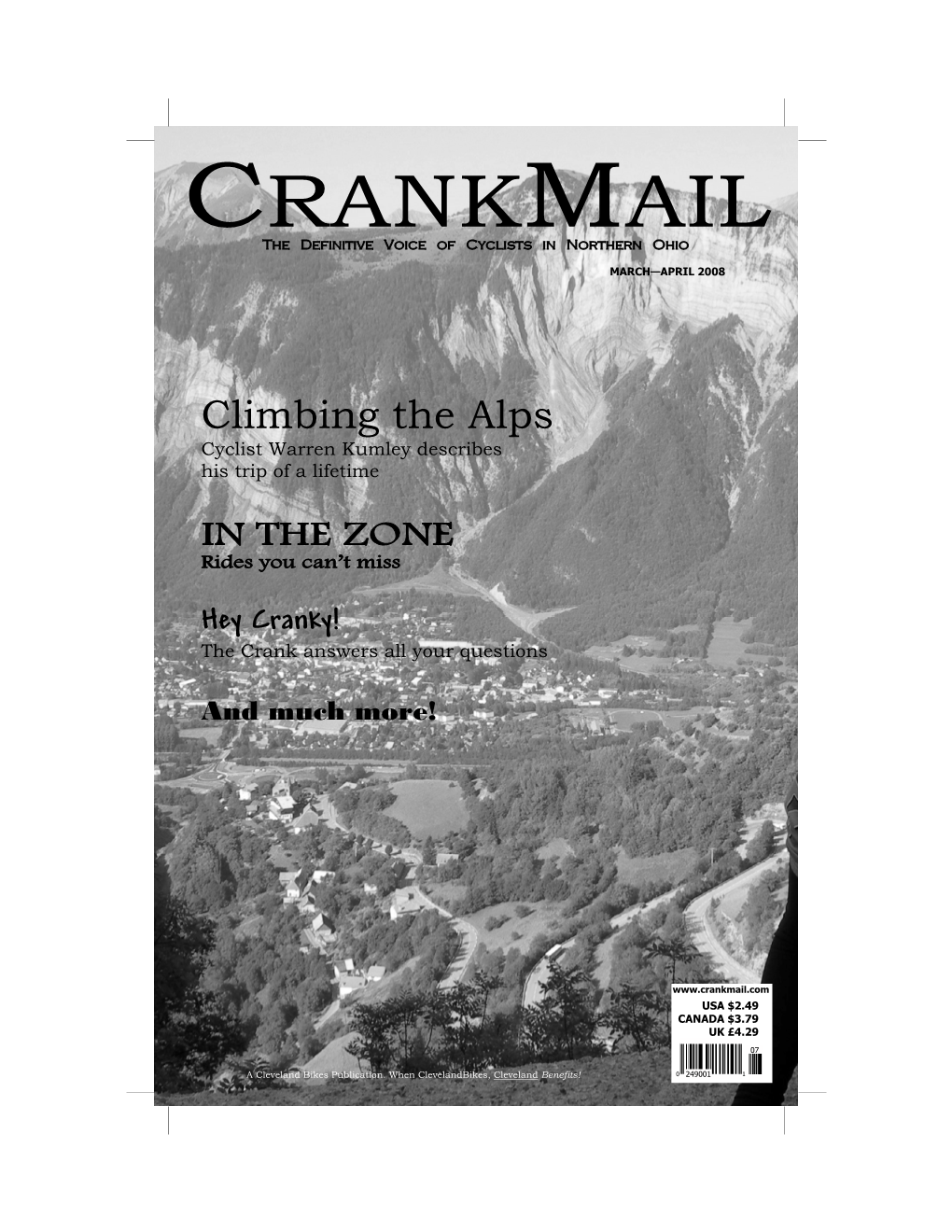 CRANKMAIL the Definitive Voice of Cyclists in Northern Ohio