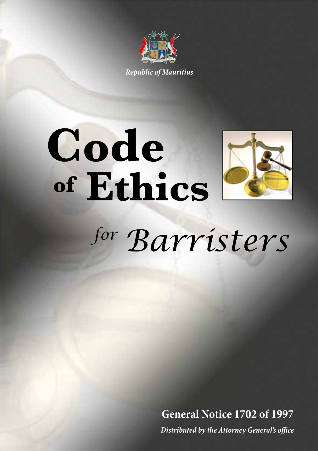 Code of Ethics for Barristers