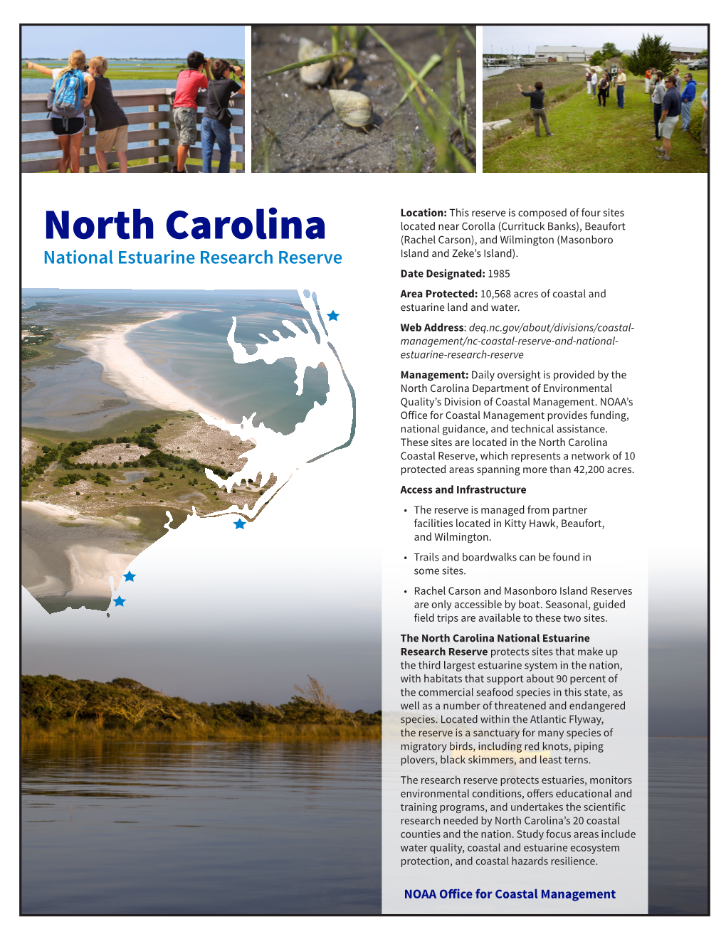 The North Carolina National Estuarine Research Reserve