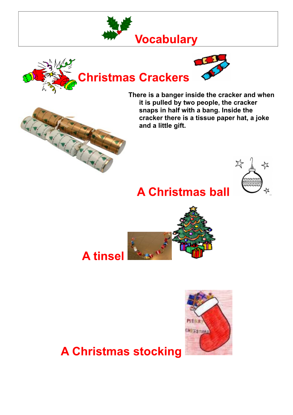 Christmas Crackers