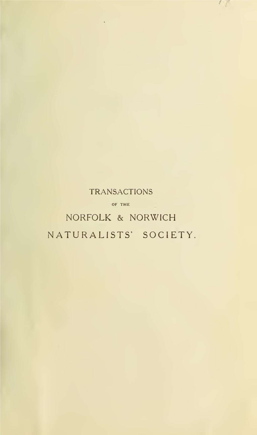 Transactions 1909