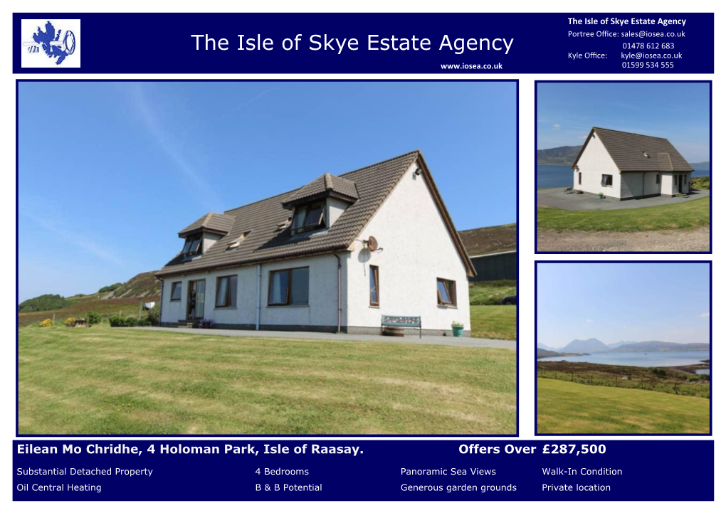 The Isle of Skye Estate Agency