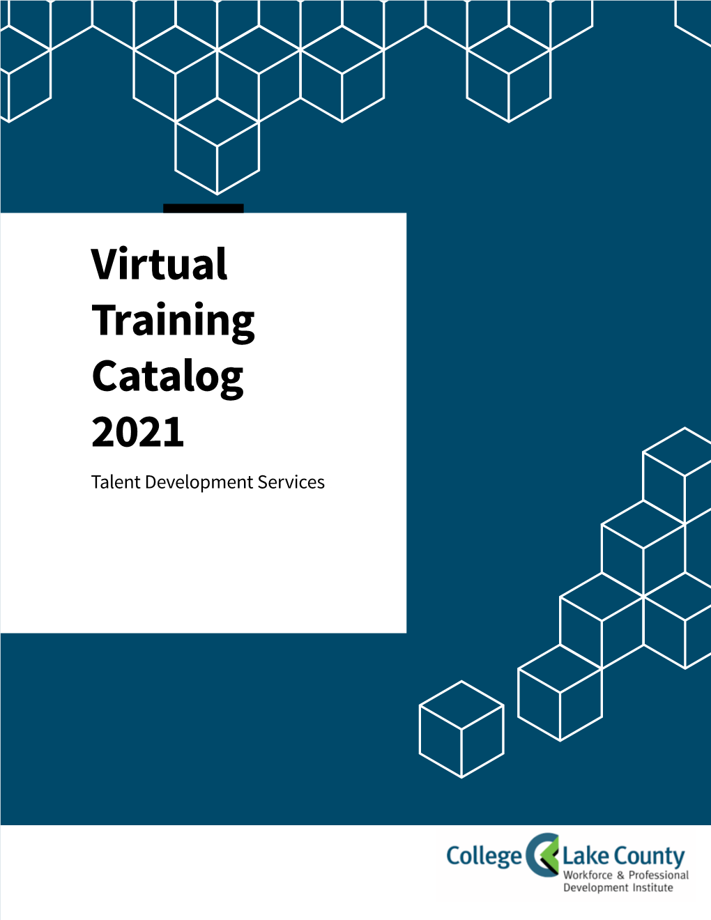 Virtual Training Catalog 2021 Talent Development Servicest Table of Contents