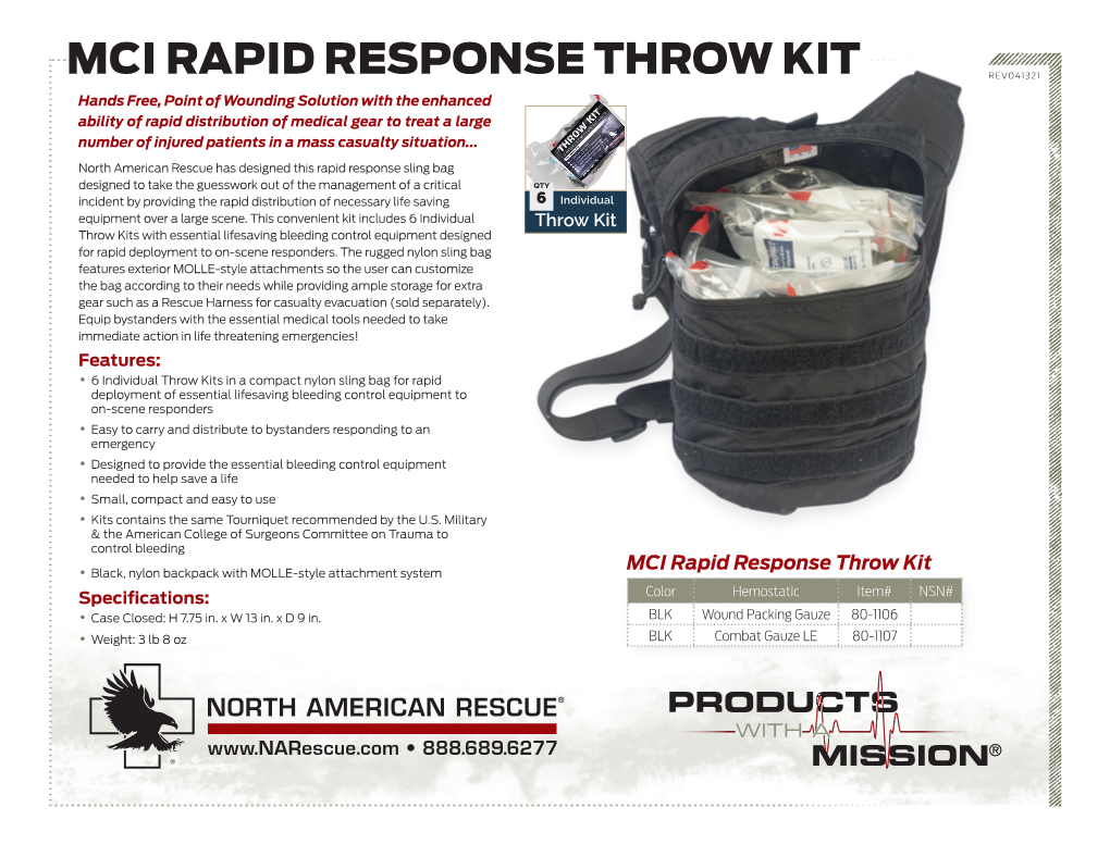 Mci Rapid Response Throw