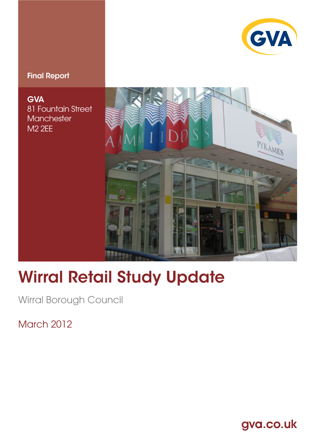 Wirral Retail Study Update Wirral Borough Council