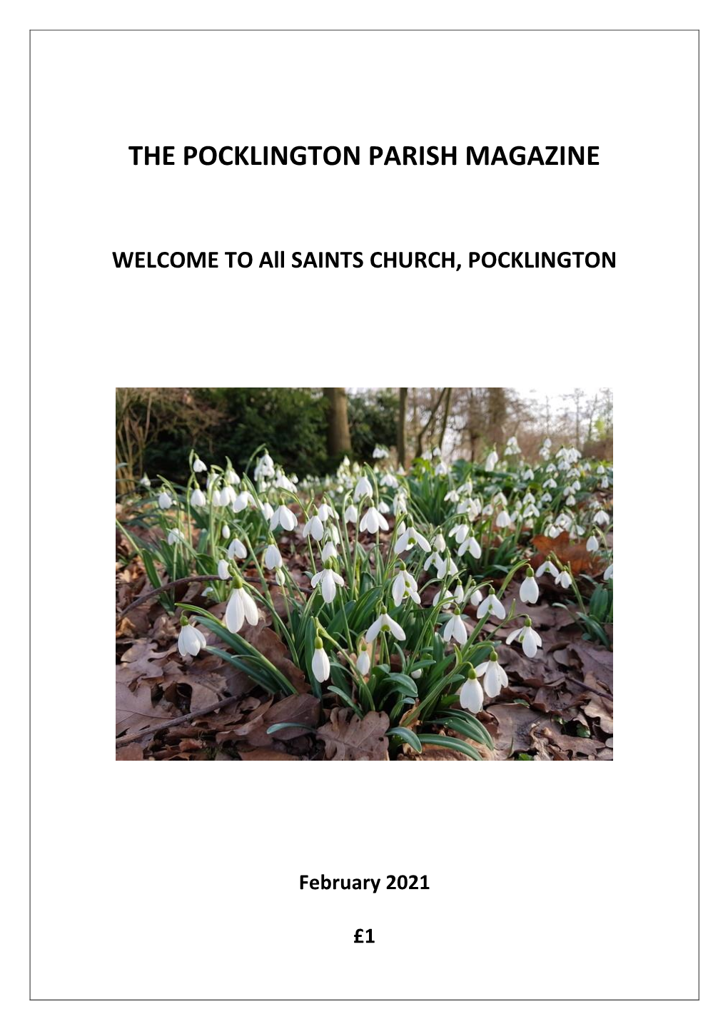The Pocklington Parish Magazine