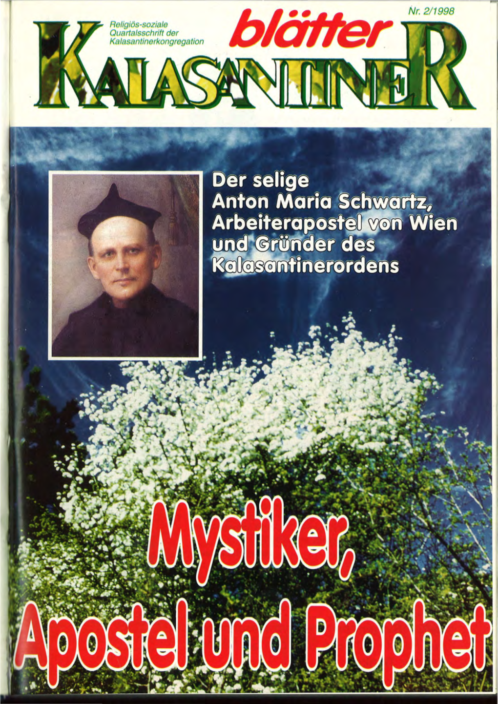 Ausgabe 1998/2: Das Leben Und