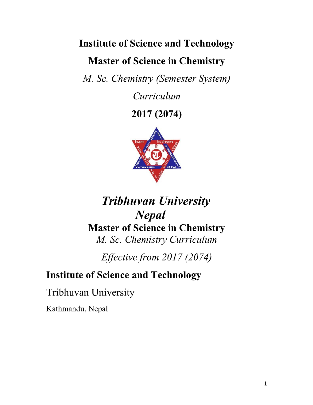 Msc Syllabus Current