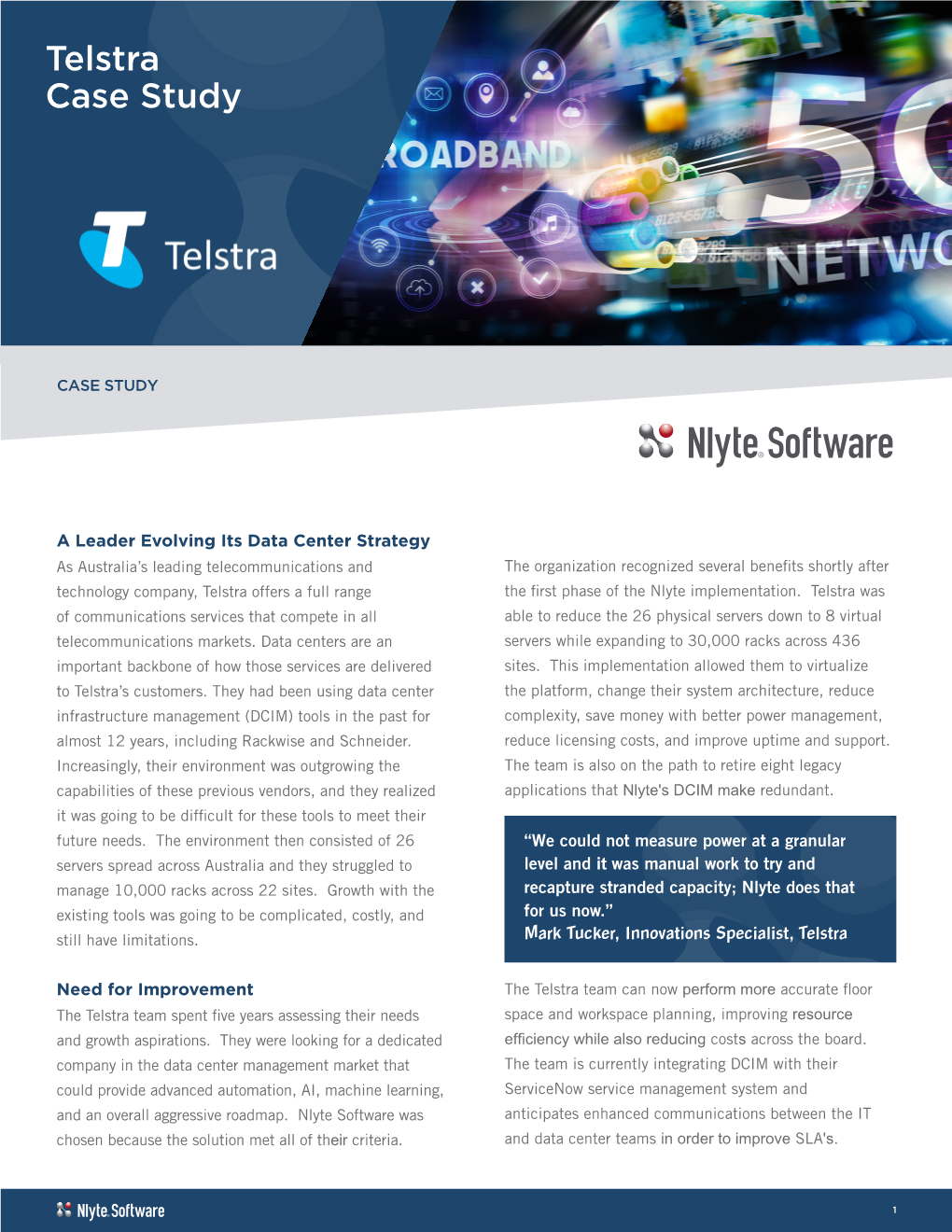 Telstra Case Study