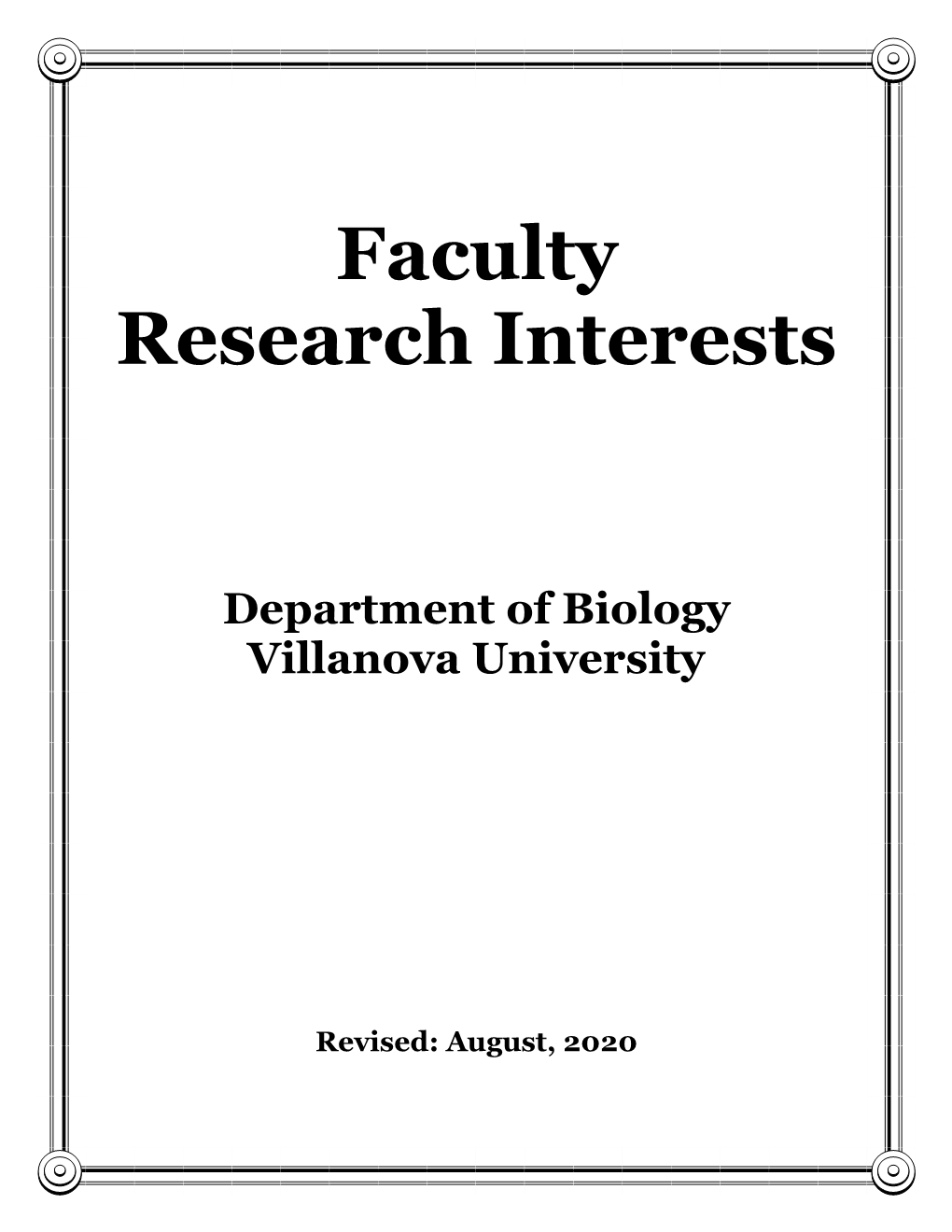 Faculty Research Interest 2020.Pdf