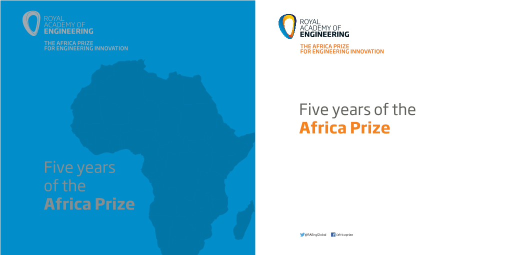 Five Years of the Africa Prize