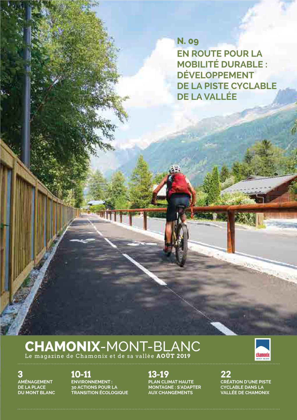 CHAMONIX-MONT-BLANC Le Magazine De Chamonix Et De Sa Vallée AOÛT 2019