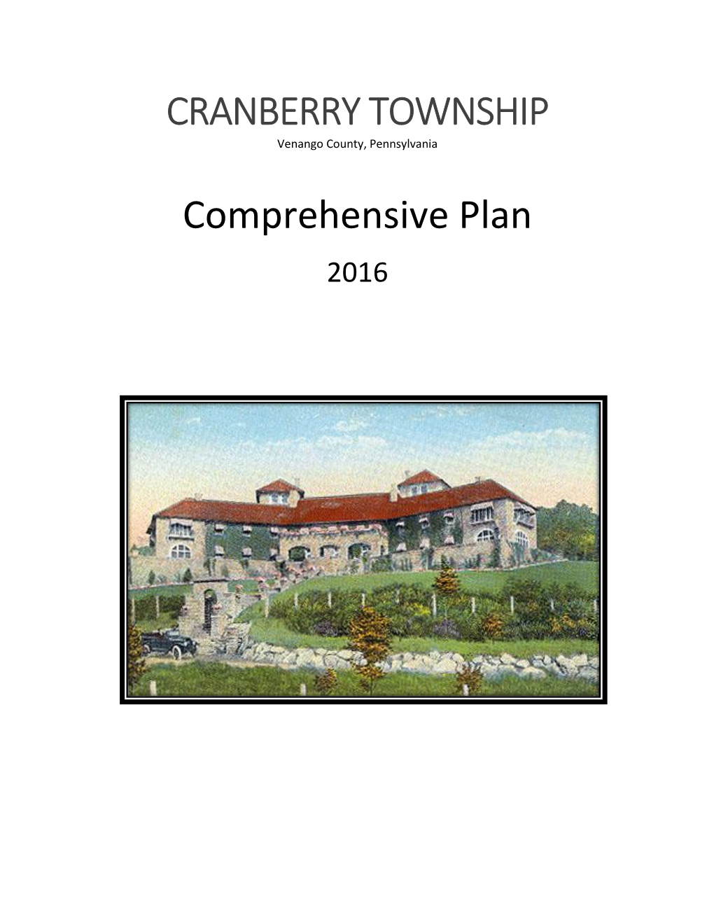 Cranberry Township Comprehensive Plan