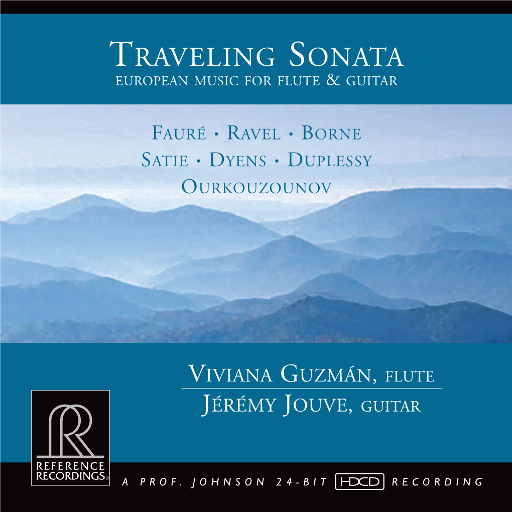 Traveling Sonata European Music for Flute & Guitar