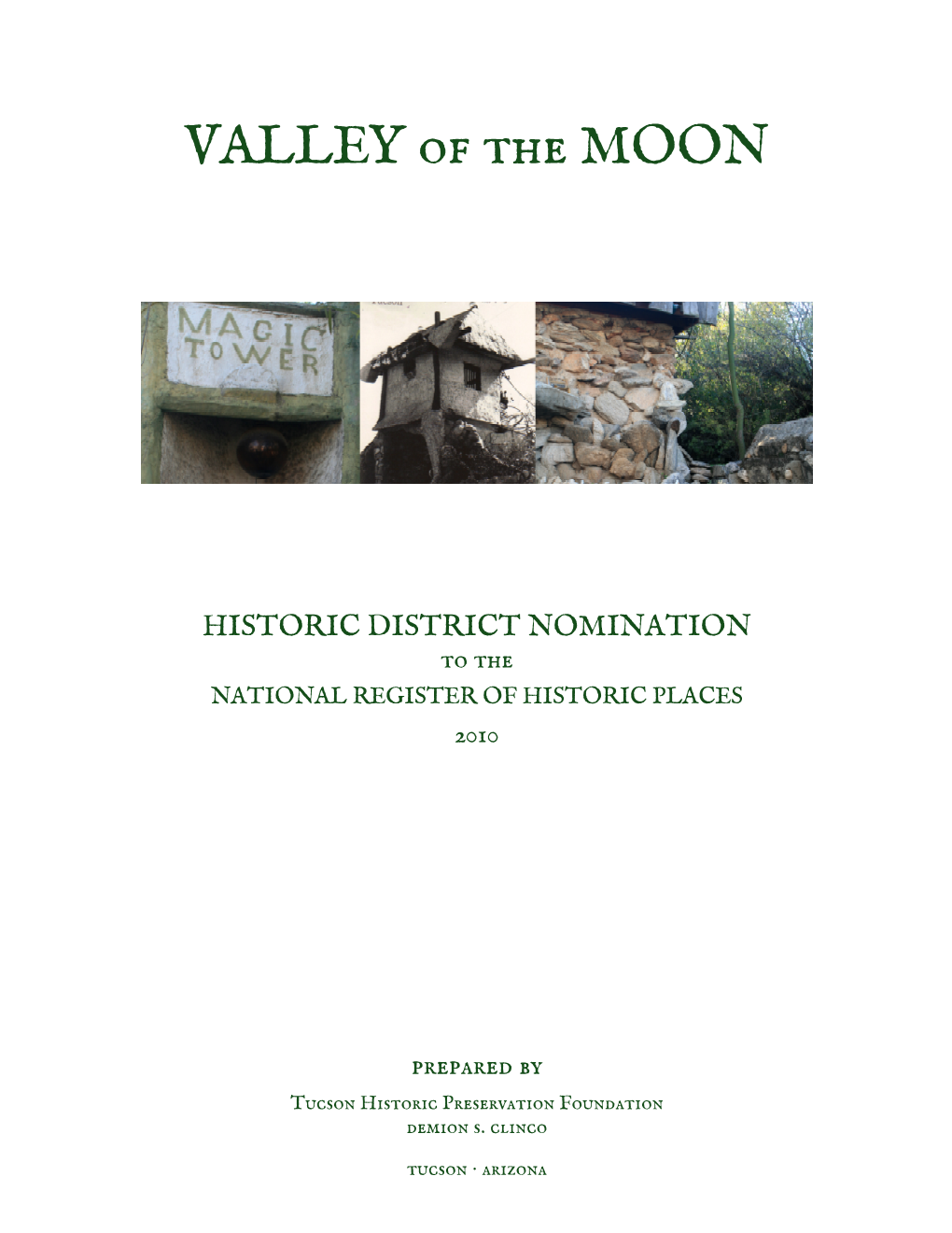 Valley of the Moon National Register of Historic Places