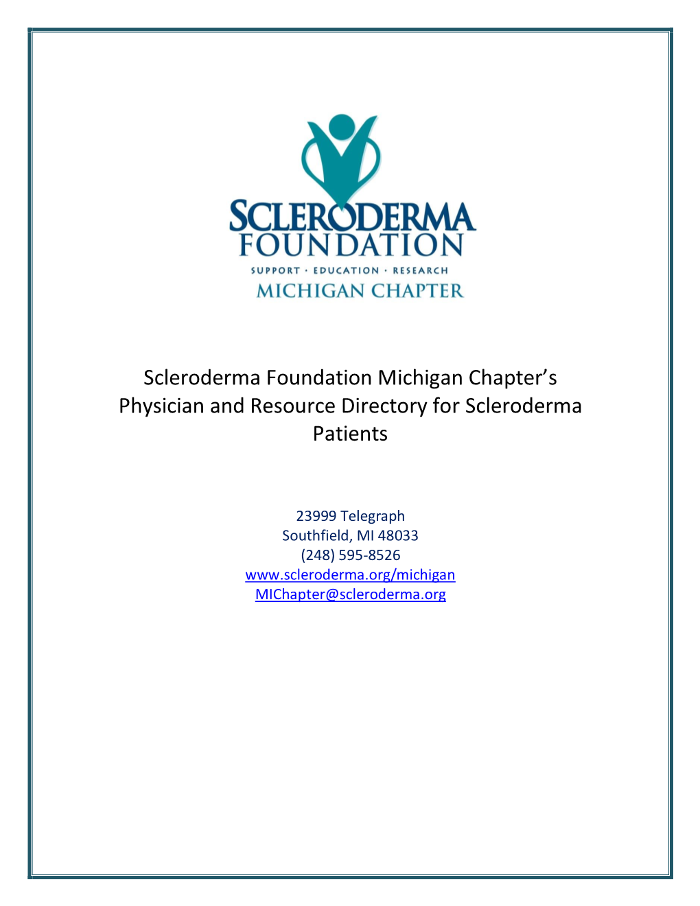 Physician Directory for Scleroderma Patients