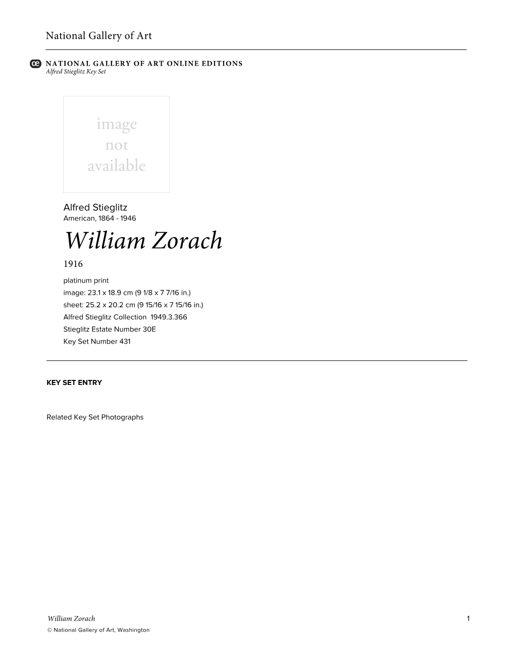 William Zorach