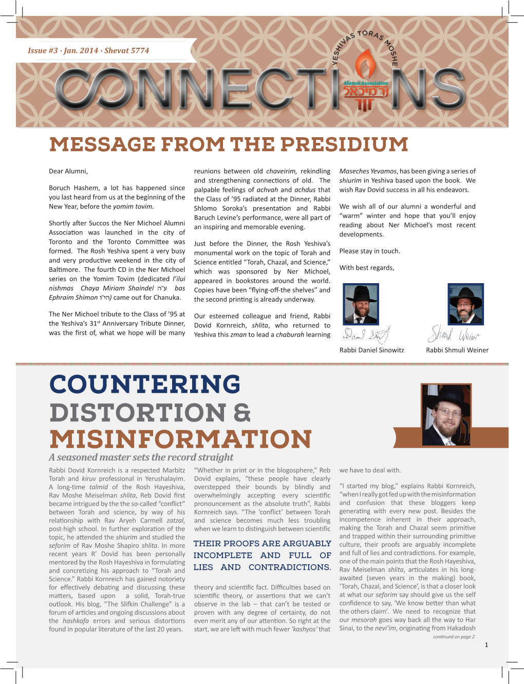 Countering Distortion & Misinformation