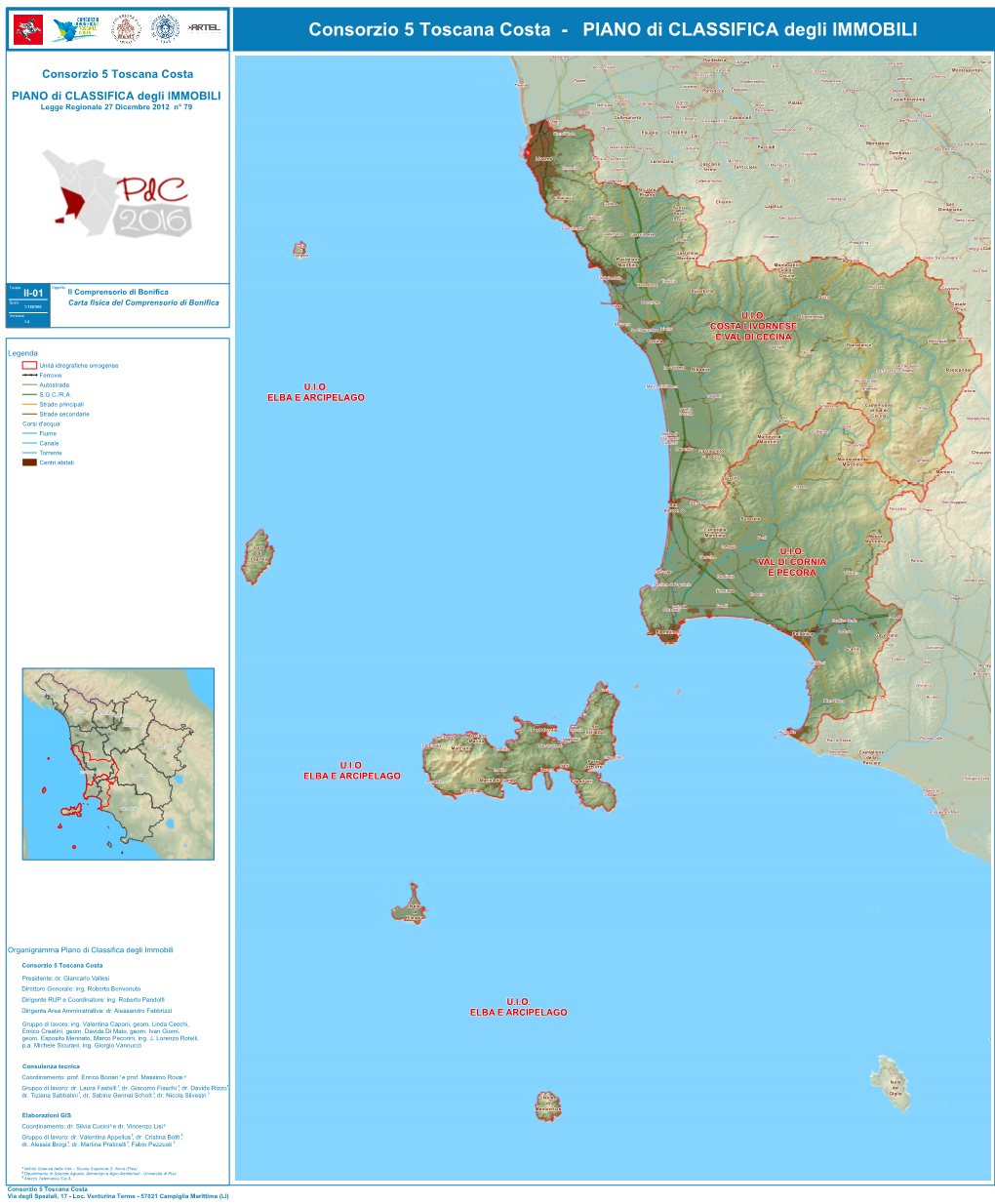 Consorzio 5 Toscana Costa - PIANO Di CLASSIFICA Degli IMMOBILI