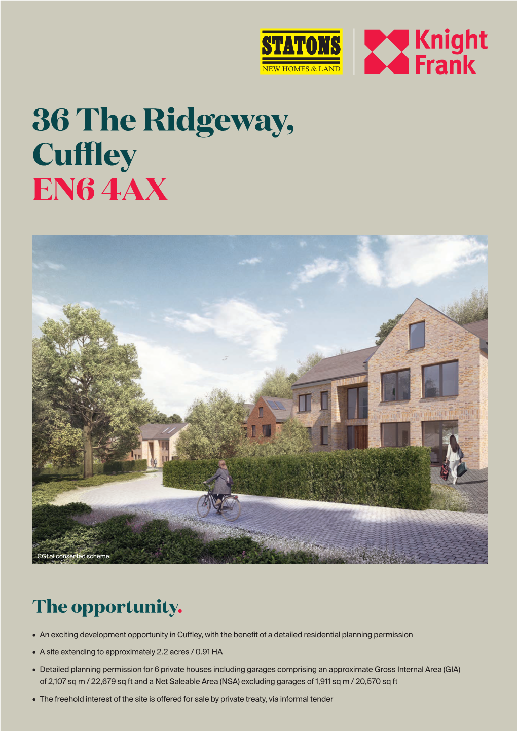 36 the Ridgeway, Cuffley EN6 4AX