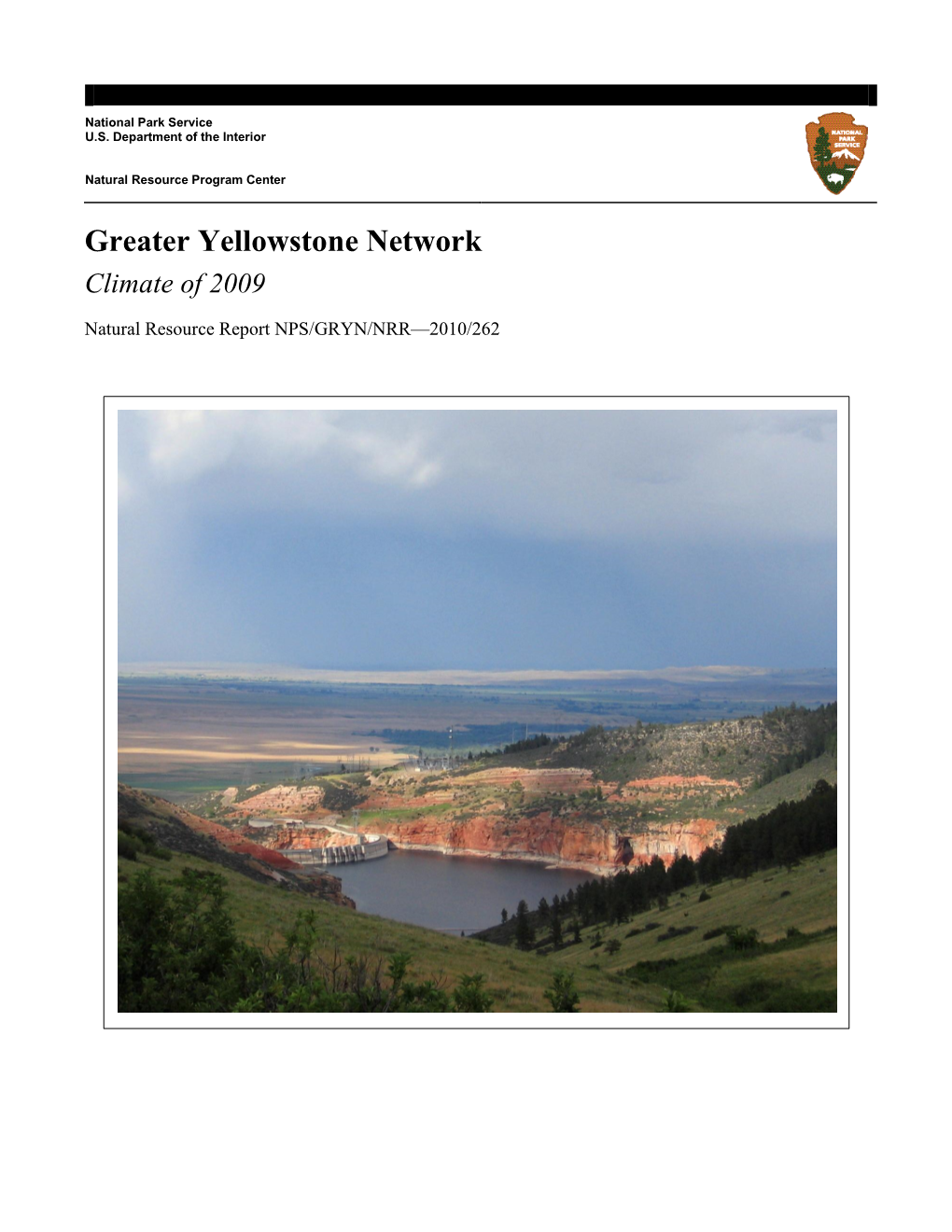 Greater Yellowstone Network Climate of 2009