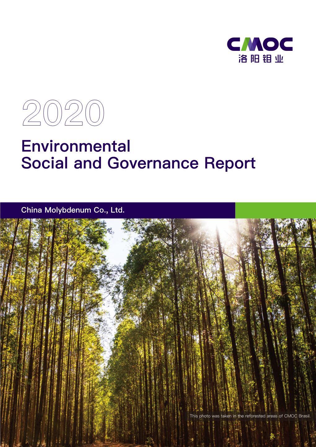 Environmental Social and Governance Report