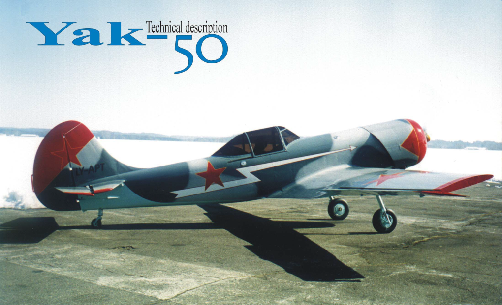 YAK-50 Technical Description