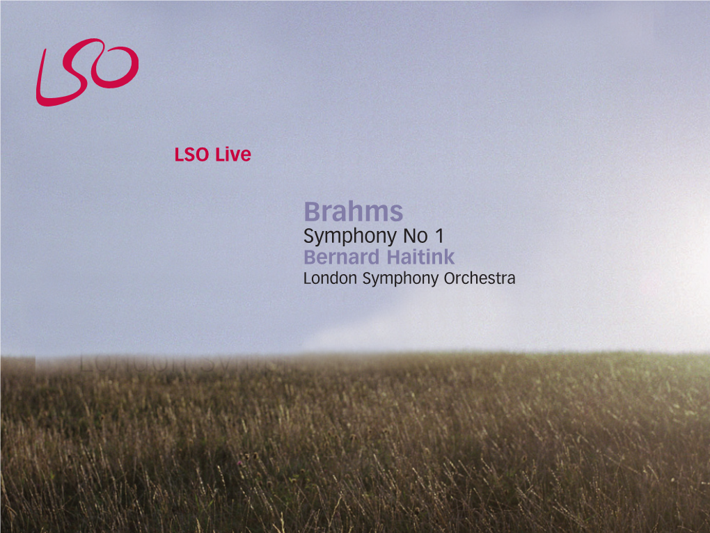 Brahms: Symphony No 1 & Tragic Overture